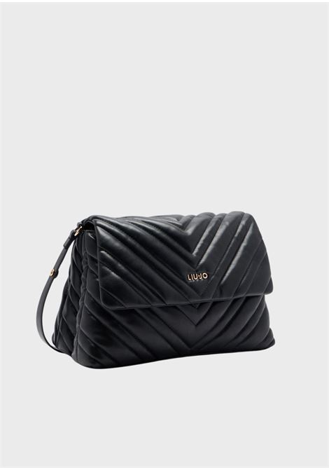 Borsa hobo media matelassé NERA Liu Jo | AF5188E042622222